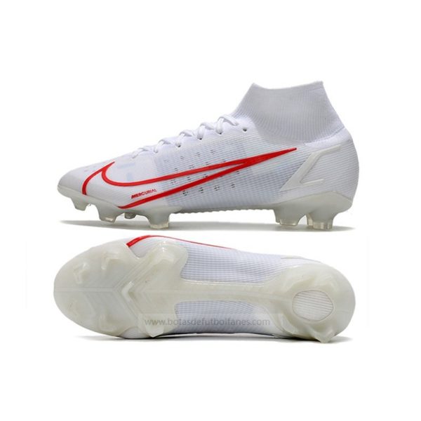 Nike Mercurial Superfly Elite FG Blanco Rojo